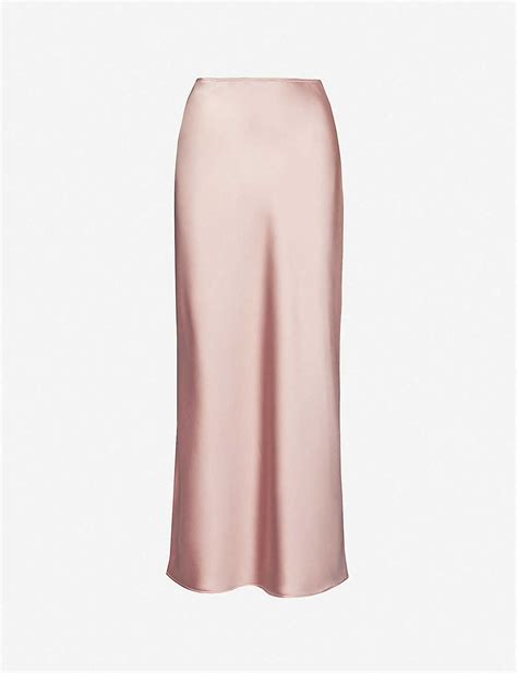 satin skirt topshop|bias cut satin maxi skirt.